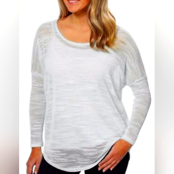 Express Tops - Express Women’s Blouse Size S – Lightweight White Casual AdjustableExpress whi